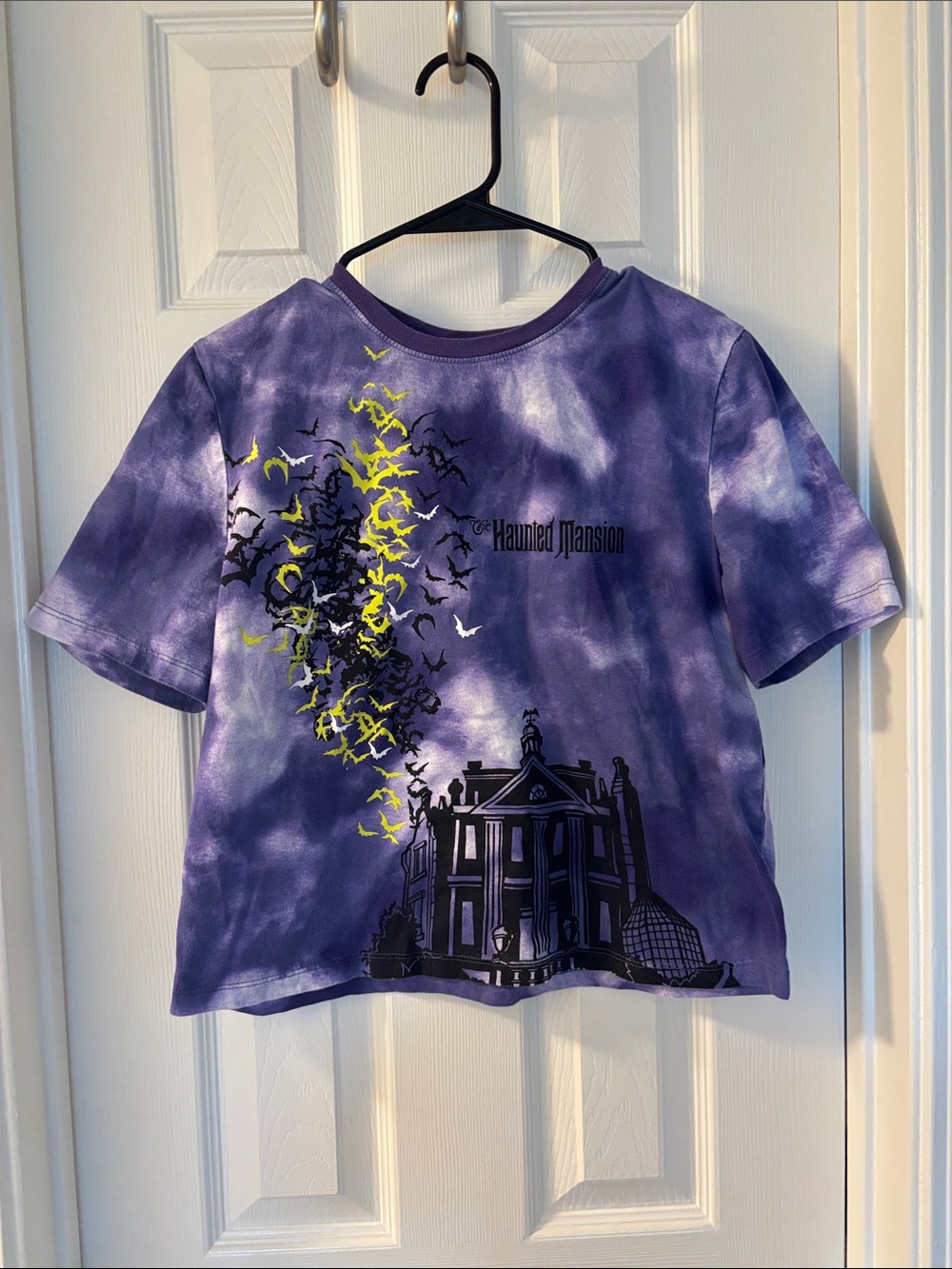 Haunted Mansion Purple Tie-Dye T-Shirt